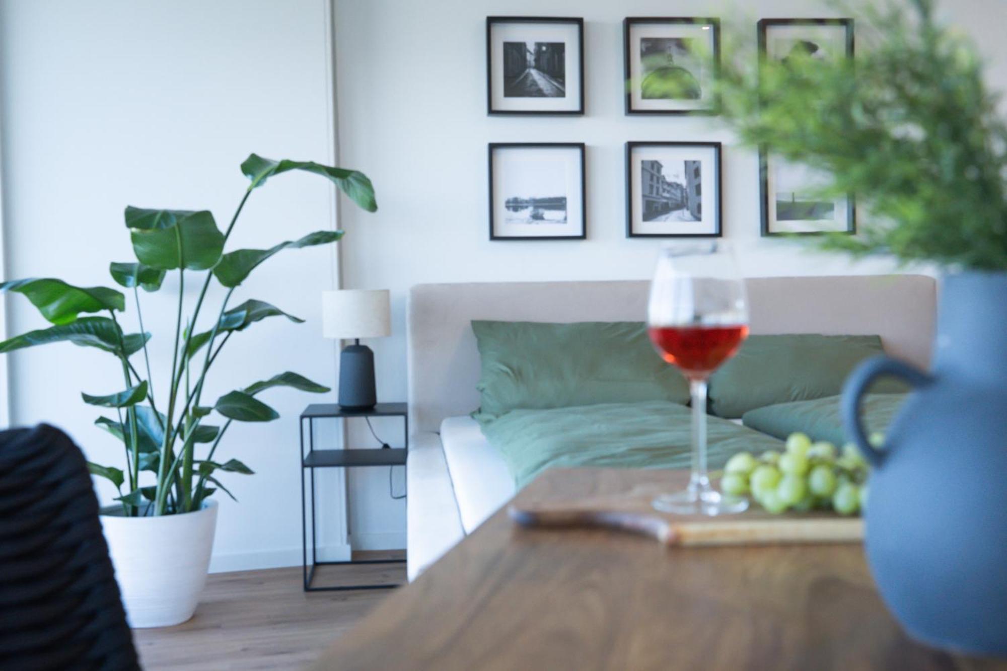 Helles Apartment Mit Tollem Blick Ueber Augsburg Kültér fotó